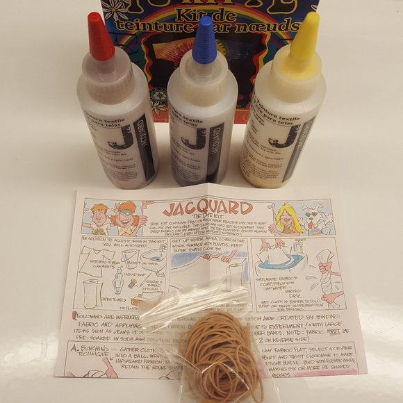 Jacquard Tie Dye Kit *INCOMPLETE: NO SODA ASH DYE FIXER * - Picture 11 of 14